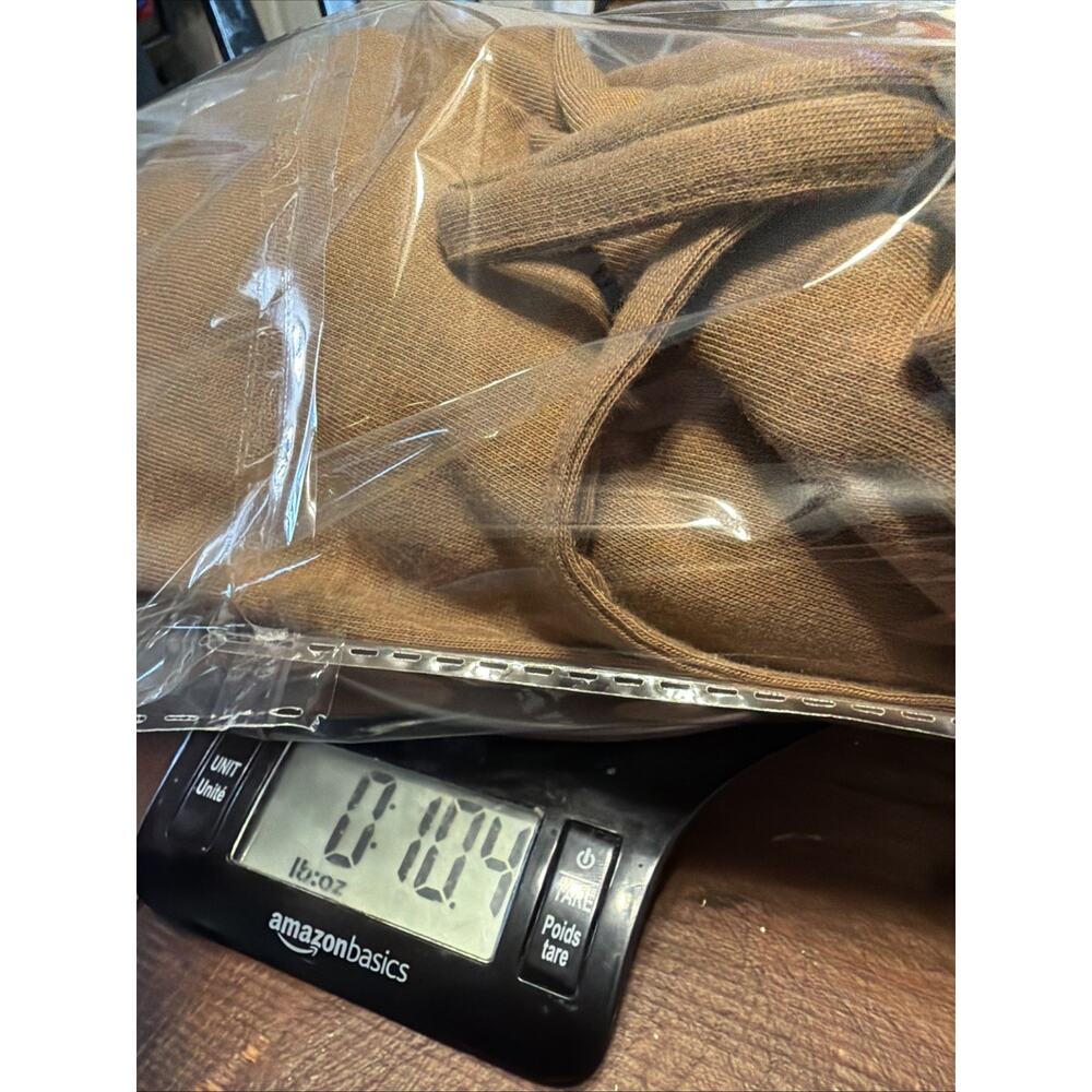 Zenana XL Brown Casual sleeveless drawstring waist tshirt dress vneck fall base - Picture 7 of 7